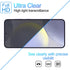 2 Pack Privacy Screen Protector for Samsung Galaxy S24, Anti-Spy Tempered Glass, Easy Install, 9H