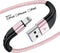 Essri for Phone Charger Cord 10 FT 3Pack, USB to Lightning Cable 10 Feet, Long Charging Cable for iPhone 14/13/12 - Pink