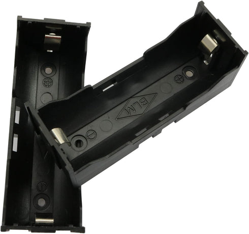 Tegg 2PCS 26650 Battery Holder for 26650 3.7V Lithium Battery, Single Slot DIY Holder