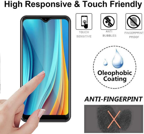 3 Pack Screen Protector for TCL 50 XL 5G, Compatible with TCL 50 XL 5G T702W, 9H Hardness, Anti-fingerprint
