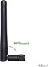 Dixingtek 6E 2.4GHz 5GHz 6GHz 2-Pack WiFi Tri-Band Bluetooth SMA Male Antenna, Compatible with WiFi Router Camera PCI-E