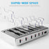 Charging Station, Multi Charging Station for Multiple Devices, 6 Ports USB Multi Phone Fast Charging Station for Cell
