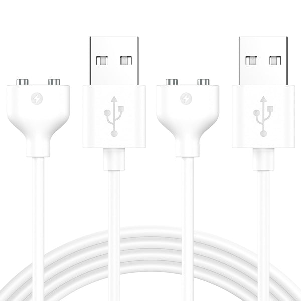 Meliya 2Pack Magnetic USB DC Charger Cable(6mm/0.24inch), Replacement Charging Cord for Rechargeable