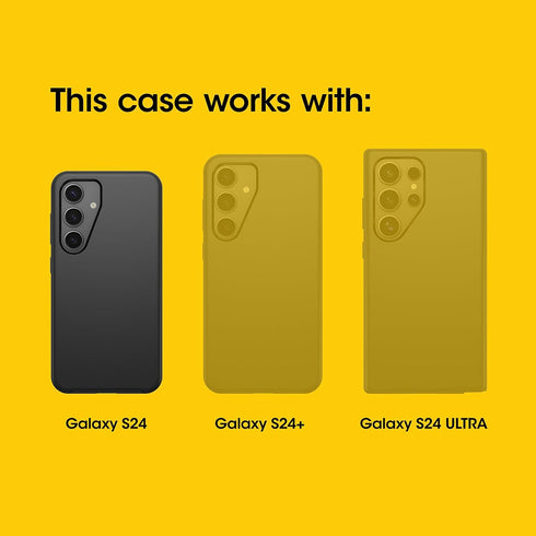 OtterBox S24 Commuter Samsung Galaxy Series Case - GET Your Greens, Slim & Tough, Pocket-Friendly, with Port Protection