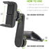 Cellet Sun Visor Phone Mount with 360 Degree Rotation, Compatible with iPhone 12 Pro Max, Samsung Galaxy S20 Ultra, and