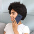 Miracase Liquid Silicone Case for iPhone 12 Pro Max, Navy Blue, Shockproof Drop Protection with Soft Anti-Scratch Lining
