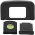 D3200 D3300 D3400 D5300 Dpofirs Rubber Viewfinder Eyecup for - Eye Protector with Gradienter & Cold Shoe Cover