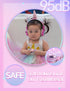 Hot Pink Kids Unicorn Headphones with Mic, 95dB Volume Limited, Shareport, On/Over Ear Wired, Perfect for School/Travel.
