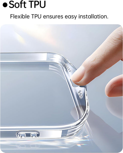 Clear Case for Headwolf FPad5/FPad5 Pro 8.4 Inch Tablet, Thin Slim Lightweight Scratch Proof Durable Protection