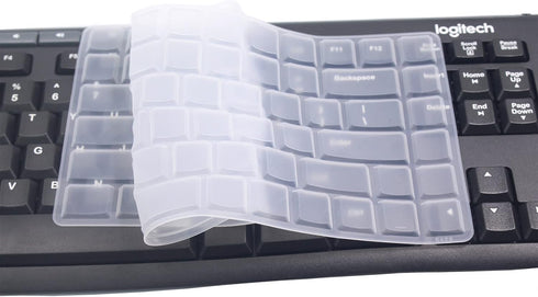 Silicone Keyboard Cover Skin for Logitech MX Mechanical Mini Wireless Illuminated Keyboard - Compact Size