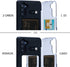 TORU CX PRO Case for Galaxy Note 10, Slim Protective Cover with Card Holder, Hidden Wallet, Kickstand, Flowers