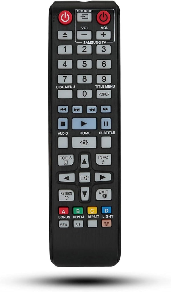 Replacement Remote Controller for Samsung BD-HM57C, BD-F5100, BD-H6500/ZA, BD-F5100/ZX DVD Blu-Ray Player