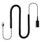 VoiceJoy Headset Adapter Cable for Plantronics and VoiceJoy Headsets, Cisco 6000, 7800, 8000 Series