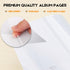 Photo Album for Fujifilm Instax Wide 300 Camera, Linen Cover, 120 Pockets for Polaroid Instant Photos