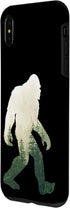 iPhone XS Max Bigfoot Figure Sasquatch Yeti Nature Double Exposure Case
