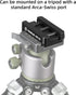 FANAUE FGP-65 Picatinny Arca-Swiss Compatible Rail Plate, CNC Machined Aluminum Tripod Dovetail Adapter