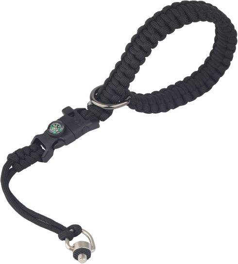 Paracord Camera Wrist Strap Lanyard with 1/4 Screw for Insta360 X3 X4, Quick Release Hand Strap for DSLR Cameras