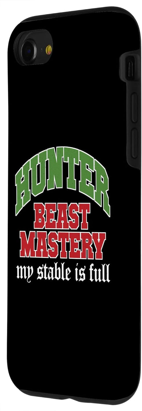 iPhone SE (2020) / 7 / 8 Hunter Beast Mastery Case for RPG Gamer Funny Character Roleplaying