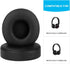 ELZO Premium Leatherette Replacement Ear Pads for Beats Solo 2 & Solo 3 Wireless Bluetooth Headphones