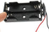 2Sets 2X 1.5V Battery Holder with T Type Wired Alligator Clip Standard Snap Connector kit 3V