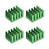 uxcell 11x20x14mm Green Aluminum Heatsink - Self Adhesive Pad Cooler for Cooling 3D Printers (4Pcs)