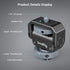 SmallRig Camera Monitor Mount Lite with Cold Shoe, Swivel 360° and Tilt 180° Holder for Field Monitor
