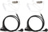 Walkie Talkie Headset for Cobra, 1 Pin Acoustic Tube Earpiece with Mic, 2 Pack Compatible with CXT195