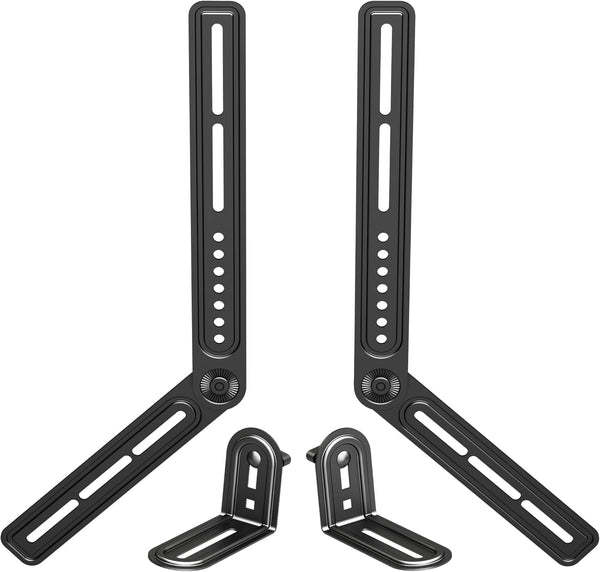 XINLEI Universal Sound Bar Mounts with Detachable Long Extension Plates Fits Most 23