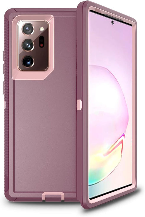 Anloes Heavy Duty Case for Samsung Galaxy Note 20 Ultra 5G, Shockproof Dustproof Rugged Defender Protective Cover