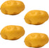 Honbay 4PCS Fake Potatoes Foam Artificial Potatoes Model Ornament Simulation Vegetable for Home