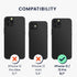 kwmobile Case for Apple iPhone 12 / 12 Pro - Slim Protective TPU Silicone Phone Cover (Arctic Night)