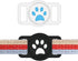 TiLanmiy 2 Pack Silicone Dog Collar Holder, Waterproof Protective Case for GPS Tracker,