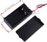 YTgilo 6PCS 9V Battery Box with Cover and Switch Battery Holder with Leads for Student Experiments LED Strip Battery