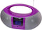 HANNLOMAX HX-506R Portable AM/FM Radio, Bluetooth, USB/SD Slot for MP3 Playback, Aux-in, AC/DC Dual Power Source