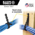 Klein Tools 450-700 Stretch Cable Tie Roll, Cable Management for Cord and Wire with Dispenser Box