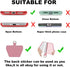 SS Phone Lanyard Strap, Universal Neck Cord Lanyards and Phone Tether Patch for All Phones (Pink)