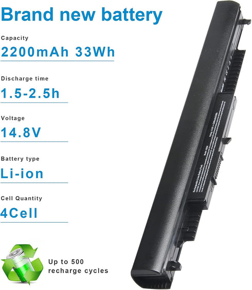 ARyee Laptop Battery Replacement for 240 G4, HS04, HS03, 807956-001, 807957-001, HSTNN-LB6U, HSTNN-DB7I