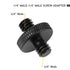 12 Pcs 1/4" 3/8" Camera Screws Adapter, Tripod Screw Adapter Converter for DSLR Camera Tripod Mount, Shoulder Rig,
