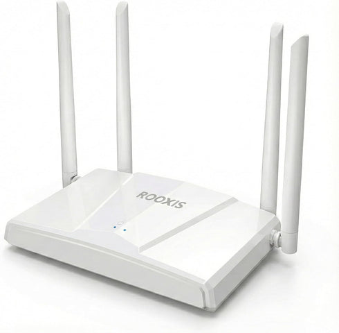 Rooxis WiFi Router AC1200 Dual Band - Wireless Internet Router for Home |