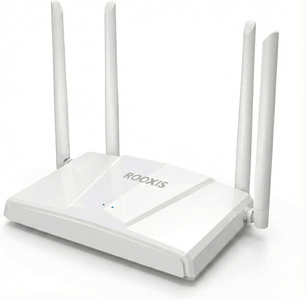 Rooxis WiFi Router AC1200 Dual Band - Wireless Internet Router for Home |