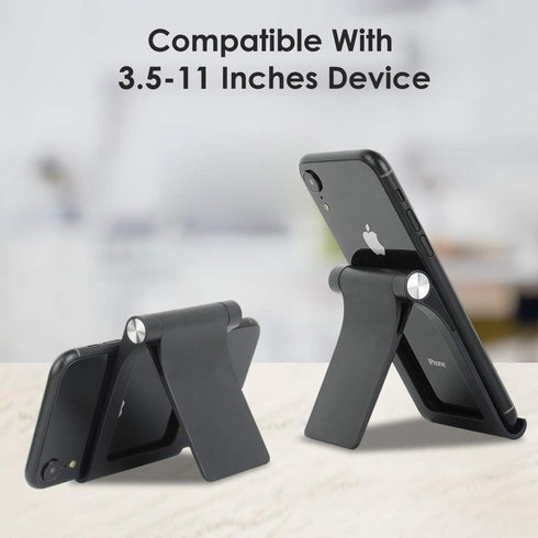 Multi-Angle Adjustable Cell Phone Stand Holder, Tablet Holder for iPhone 16 15 14 13 12 11 Pro Max XS XR 8 Plus 6 7