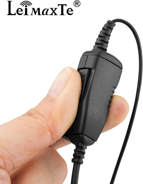 RDU4100 Earpiece Compatible with Motorola RDM2070D, CLS1110, CLS1410, CP185, CP200D Walkie Talkie Headset