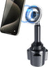 OQTIQ Phone Cup Holder for Car Mount Compatible with MagSafe, Quick Extension Long