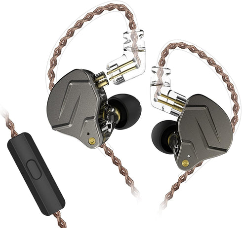 KZ ZSN Pro Dual Drivers 1BA 1DD in-Ear Earphones, HiFi Power Bass Earbuds Headphones, High Clarity Sound Wired