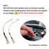 RED WOLF Car Front Dash Tweeter Speaker Wiring Harness for 2008-2022 Toyota RAV4 Camry 4Runner Highlander