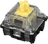 GATERON KS-15 Optical Yellow Keyboard Switches, 35gf RGB LED Infrared Path (35PCS, Yellow)