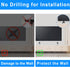 Chunxiao 32" 40" 43" 49" 50" 55" Upgraded TV Legs for TCL Roku TVs Hole - TV Base Stand for TCL Roku TV Stand Legs