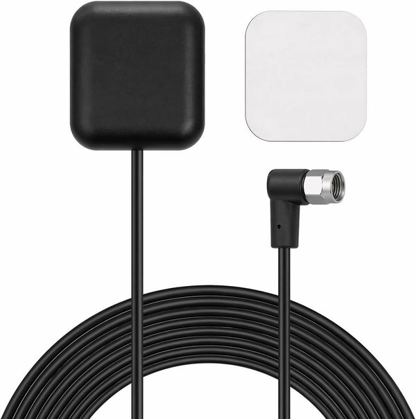 ViaBecs GPS Navigation Antenna SMA Male Connector for Car Stereo Head Unit, Active