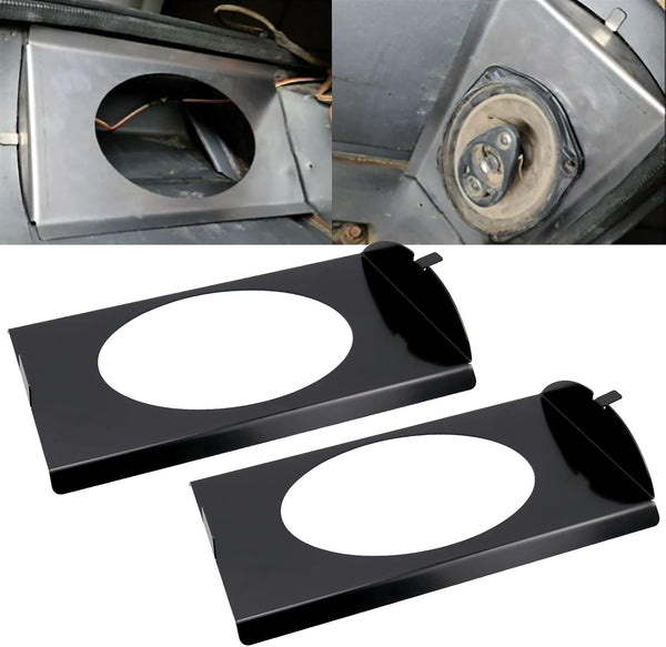 Sporacingrts Behind Seat Speaker Brackets, Compatible with 1973-1987 Chevy GMC C10 for 6x9 Speakers