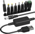 DROK USB to 9v Adapter - 5v to 9v Boost Converter, 1.1m/3.6FT USB